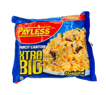 PAYLESS,EXTRA BIG,PANCIT CANTON ORIGINA FLAVOR 125gr