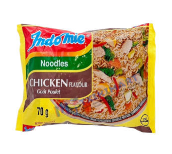 INDOMIE, Noodles CHICKEN FLAVOUR ,GOÛT POULET 70 gr