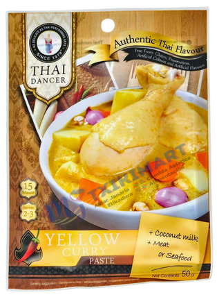 Thai Dancer, Thailand Yellow Curry Paste 50 g