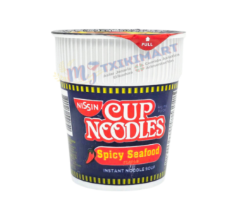 NISSIN, CUP NOODLES SPICY SEAFOOD FLAVOR 60 gr