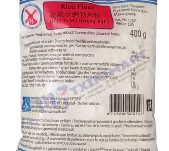 WIND MILL ,ORIENTAL FOODS, HARINA DE ARROZ400 gr