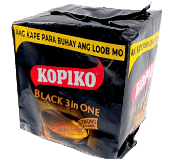 Kopiko, Black 3-in-1 Strong Instant Coffee (Pack of 10 x 30 g)