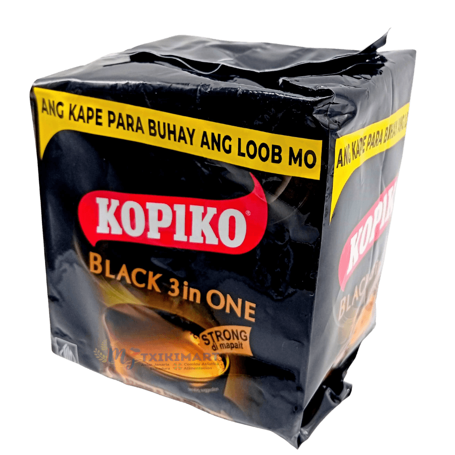 Kopiko, Black 3-in-1 Strong Instant Coffee (Pack of 10 x 30 g)