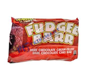 FUDGEE BARR RELLENO DE CREMA DE CHOCOLATE NEGRO 10 PACKS X 38 gr (380gr)