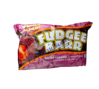 FUDGEE BARR SAKTED CARAMEL CREAM FILLED 10 PACKS X 38gr (380gr)