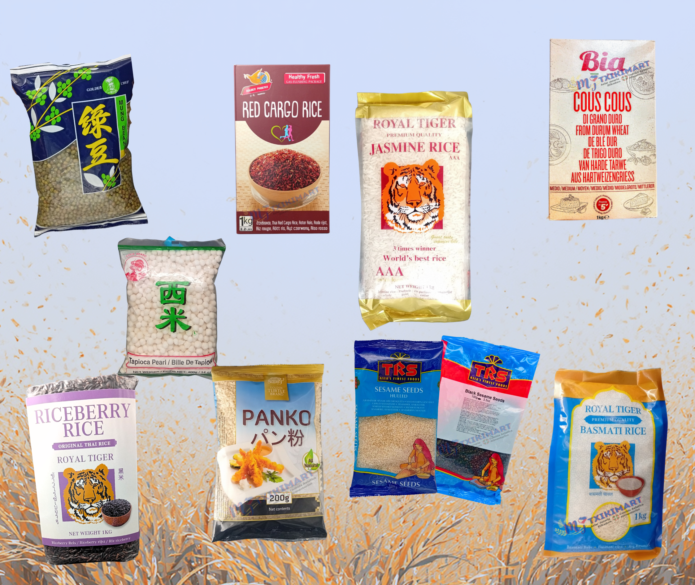 Rice, Flour & Legumes