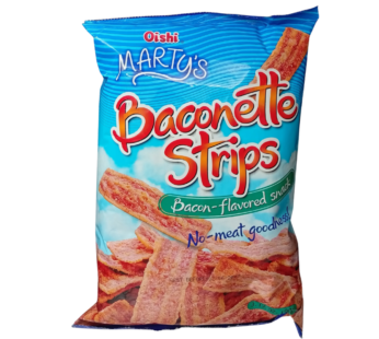 OISHIO MARTY´S BACONETTE STIPS BACON FLAVOR 90 gr