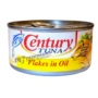 CENTURY TUNA FLAKES IN OIL 180 gr