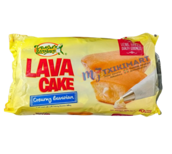 LEMON SQUARE LAVA CAKE CREAMY BAVARIAN 380 gr