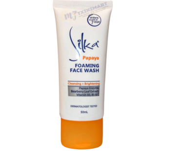 SILKA PAPAYA FOAMING FACE WASH 50 ml