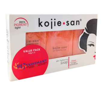 KOJIE SAN SKIN LIGTHENING SOAP VALUE PACK 3x65gr