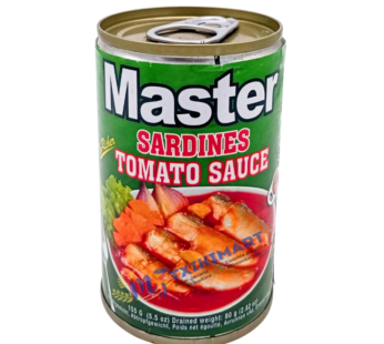MASTER SARDINES TOMATO SAUCE 155gr