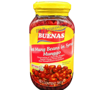 BUENAS RED MUNG BEANS (Munggo) IN SYRUP 340gr