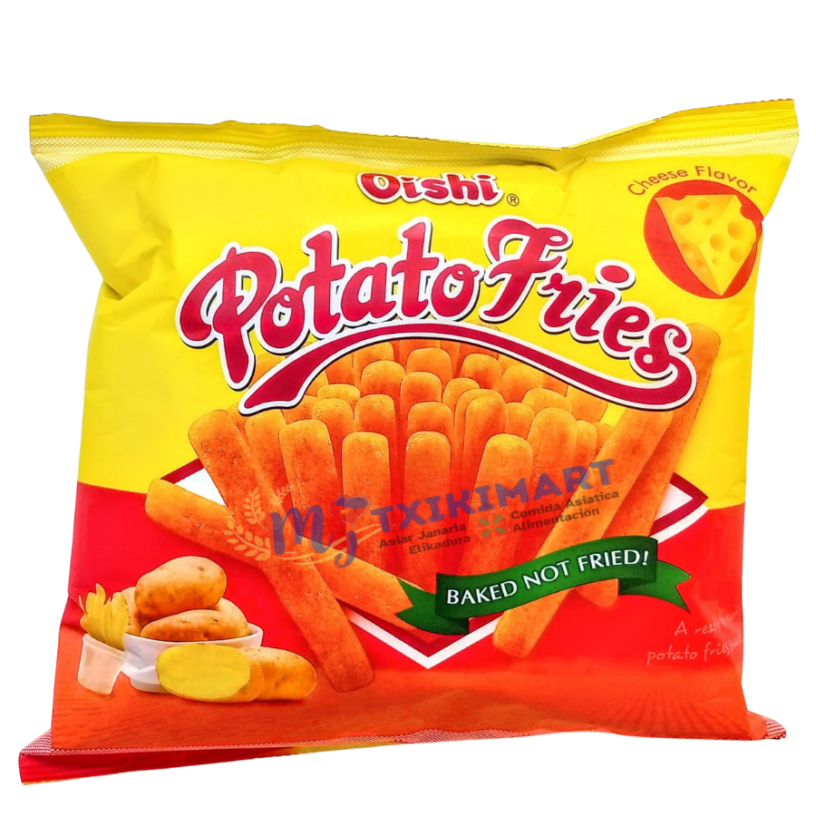 Oishi Patato Fries Cheese 50gr