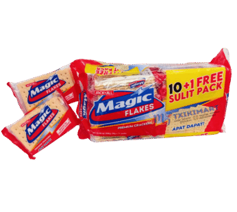 Jack n Jill Magic Flakes Premium Crackers 308g