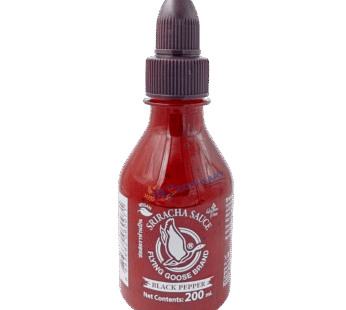 Salsa Sriracha De Pimienta Negra Flying Goose 200 Ml