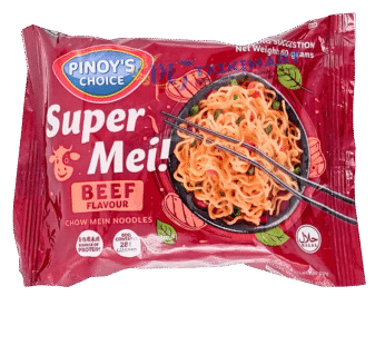Pinoy’S Choice Super Mei Fideos Chow Mein Sabor Ternera 60G