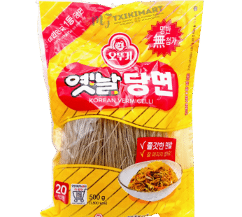Ottogi Korean Sweet Potato Vermicelli Glass Noodles (Dangmyon) – 500 g